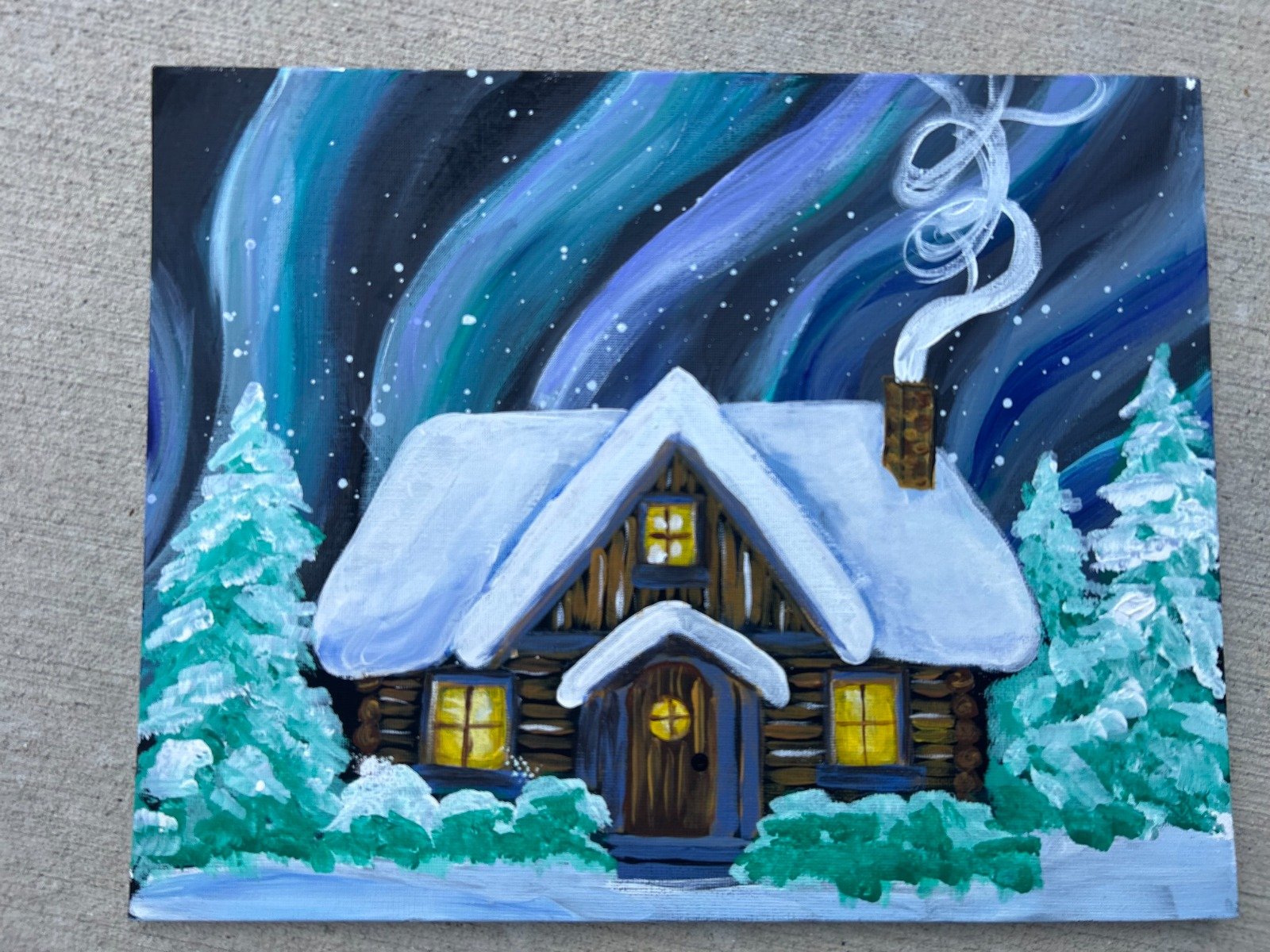 Cozy Winter Cabin