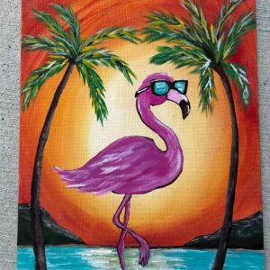 Flamingo Sunset