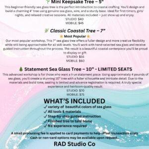 Sea Glass Tree Workshops